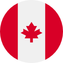 CAN Canada FLAG ICON - round
