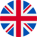 UK United Kingdom FLAG ICON - round