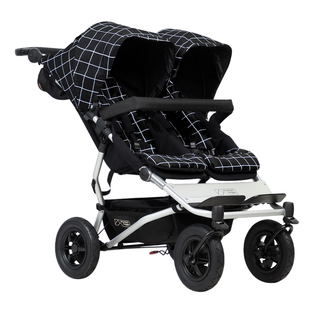 Mountain Buggy duet double buggy made for mums and oh baby award winner in colour grid_grid