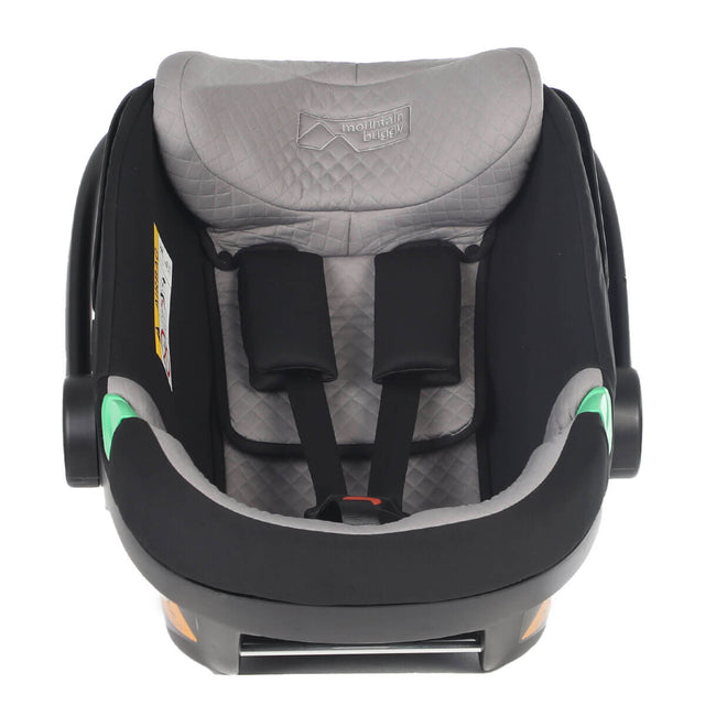 Mountain Buggy protect i-size infant car seat showing front view