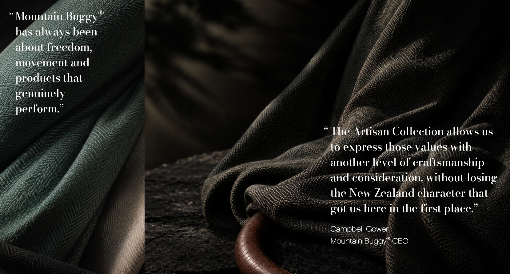 The Artisan Collection allows us to express those values with another level of craftsmanship and consideration, without losing the New Zealand character that got us here in the first place.”