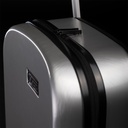 Mountain Buggy skyrider luxury close up showing contours of metallic colour_silver