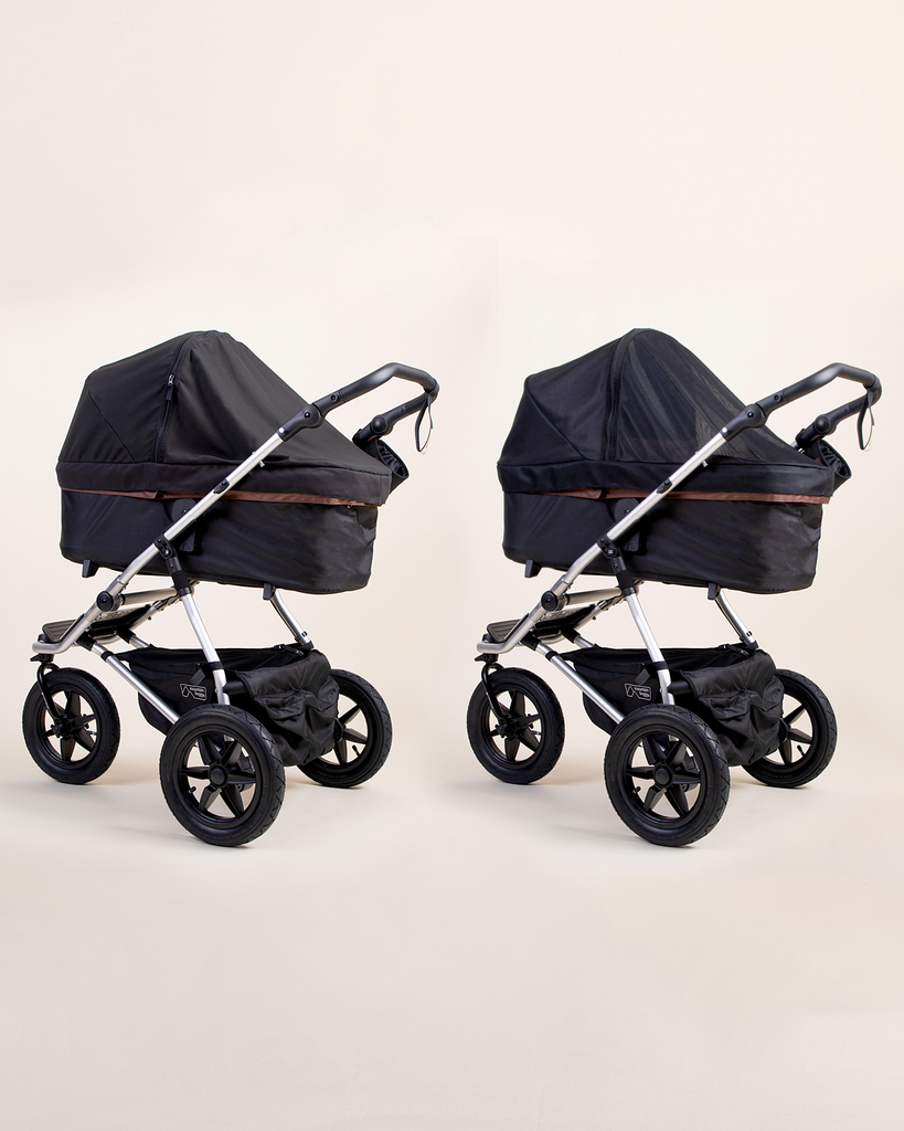 urban jungle™ v4 terrain™ v4 carrycot + parent facing seat sun UV bug mesh & blackout cover set
